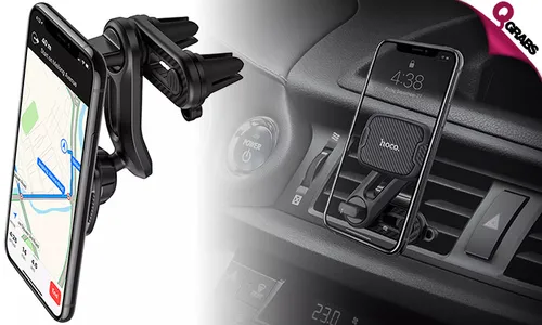 HOCO Double Vent Clip Magnetic Phone Holder!